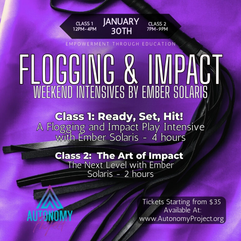 Flogging & Impact Weekend Intensive