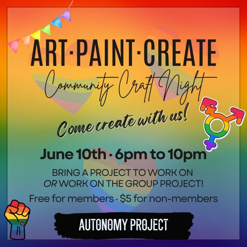 Art, Paint and Create-June